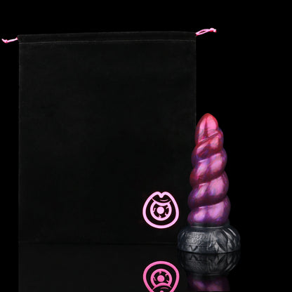 Alicorn the Unicorn dildo, Adrenaline colorway, with premium storage pouch