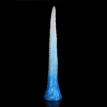 Coilor the Abyssal dildo, Mist colorway, full standing view