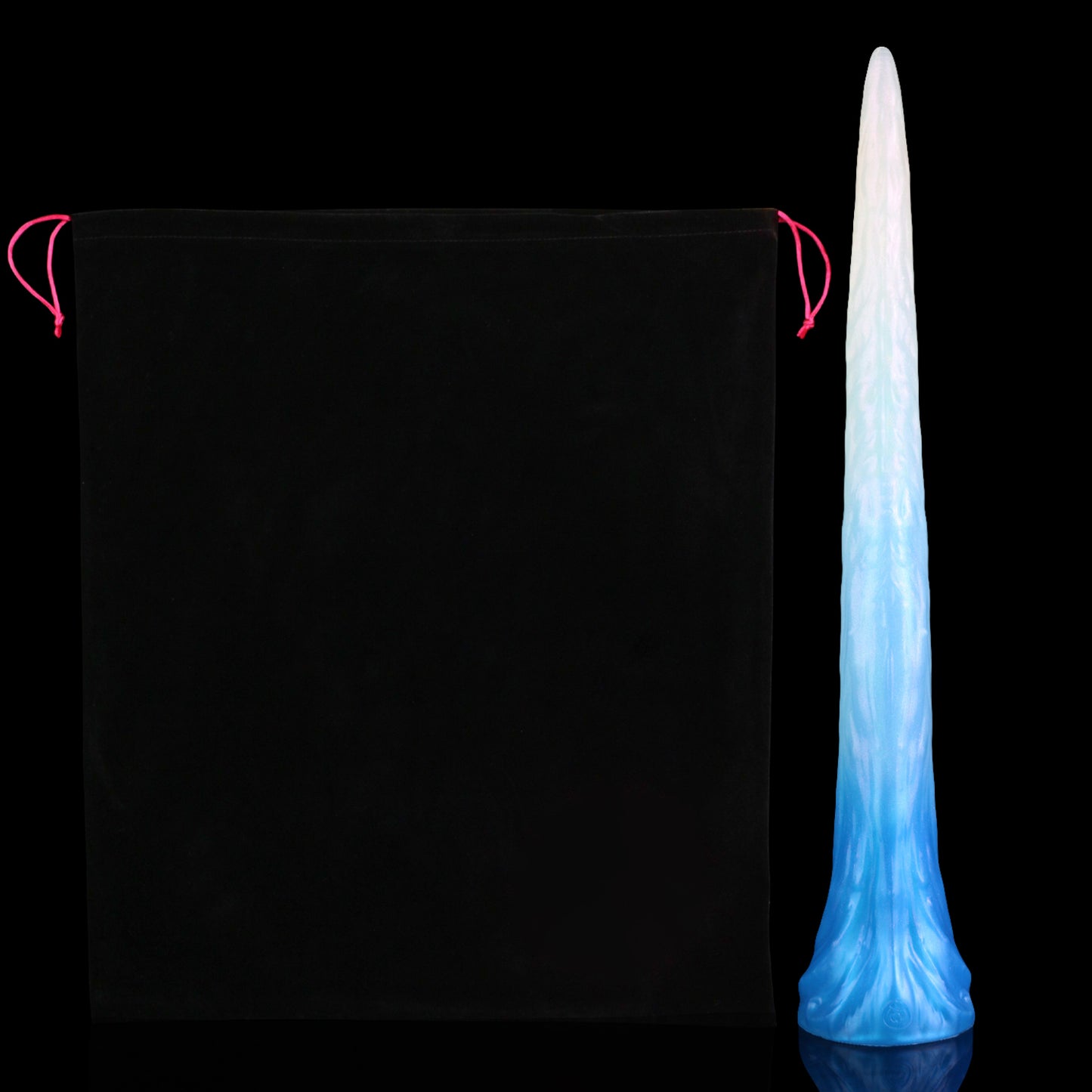 Coilor the Abyssal dildo, Mist colorway, with premium storage pouch