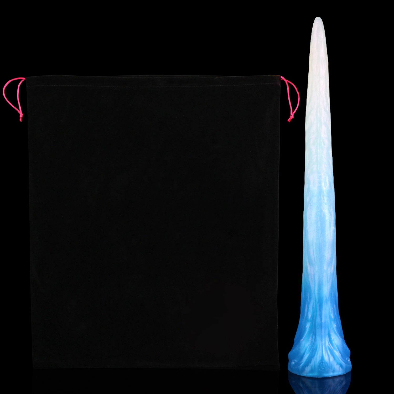 Coilor the Abyssal dildo, Mist colorway, with premium storage pouch