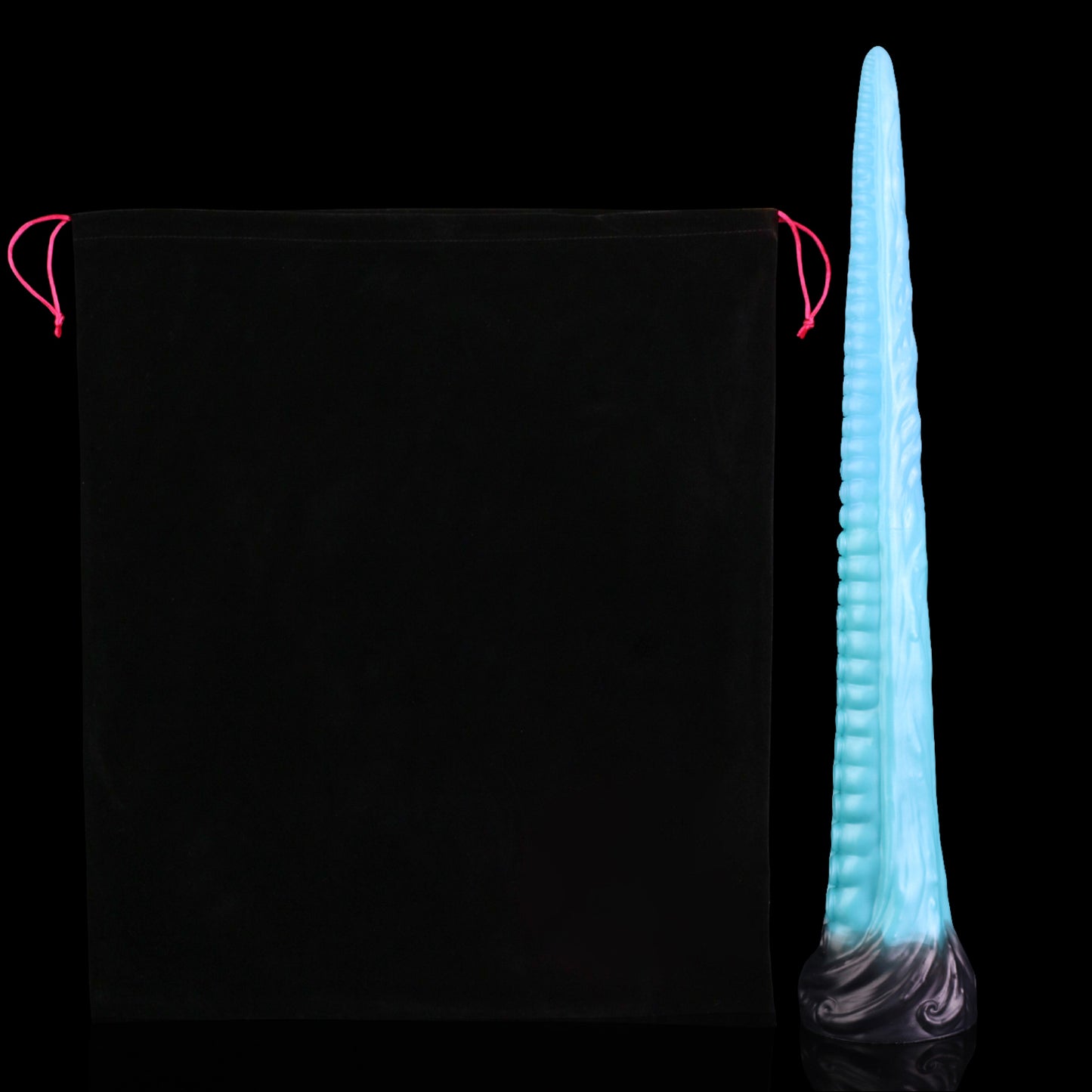 Coilor the Abyssal dildo, Pulse colorway, with premium storage pouch