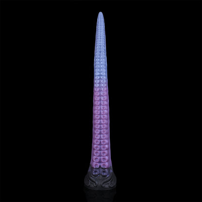 Coilor the Abyssal dildo, Spectre colorway, full length view