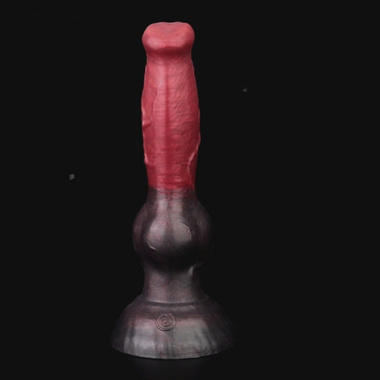 Koda the Guardian dildo, Dusk colorway, product video showing the piece standing upright on its rounded base