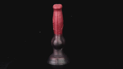Koda the Guardian dildo, Dusk colorway, product video showing the piece standing upright on its rounded base
