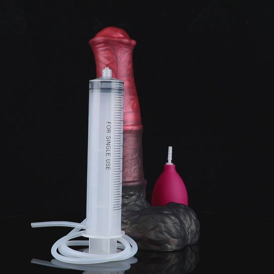 Aster the Swifthoof dildo, Dusk colorway, product demonstration video