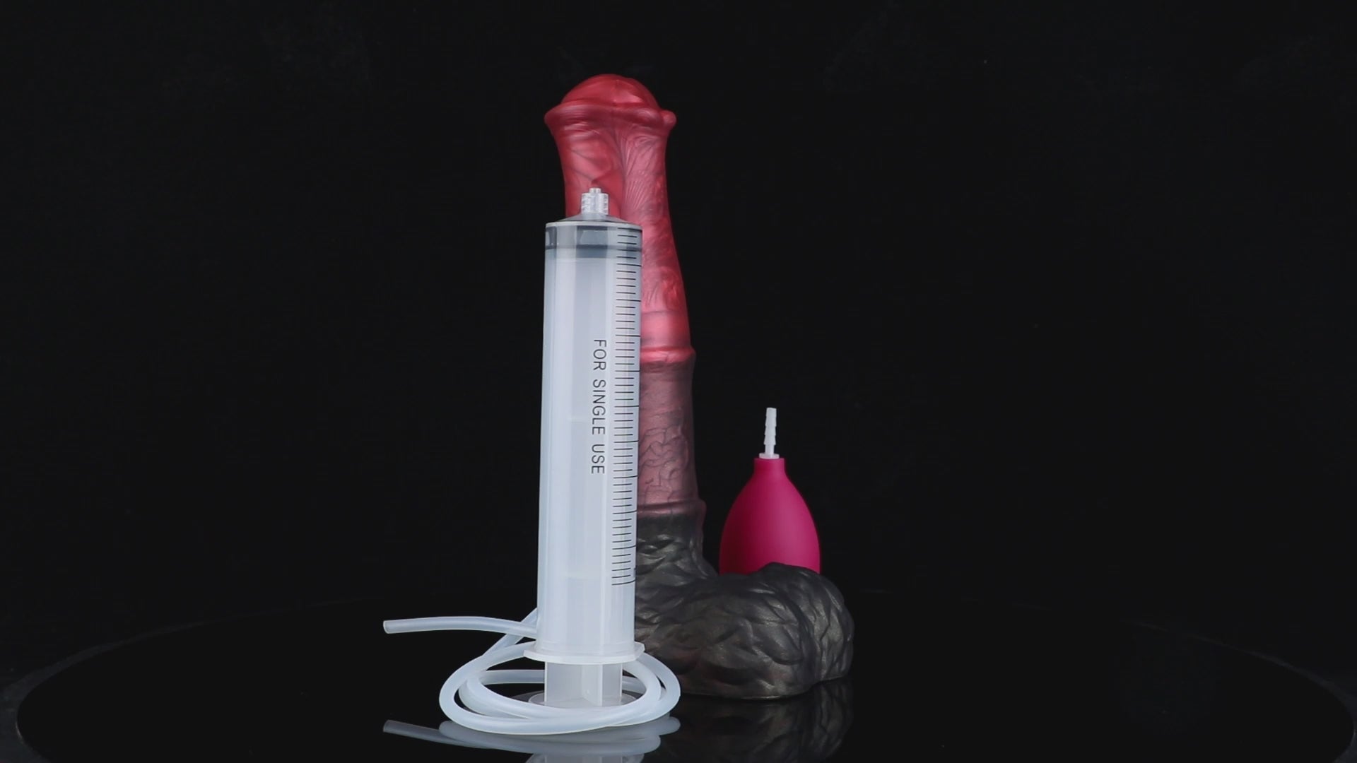 Aster the Swifthoof dildo, Dusk colorway, product demonstration video