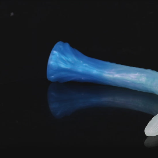 Coilor the Abyssal dildo, Mist colorway, product demonstration video